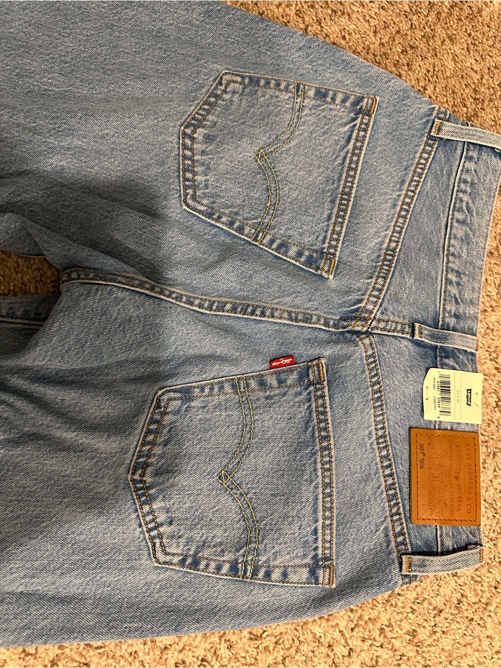 Levi's 501® '90s Lightweight Women's Jeans 25 x32 NEW WITH TAGS - Picture 5 of 12